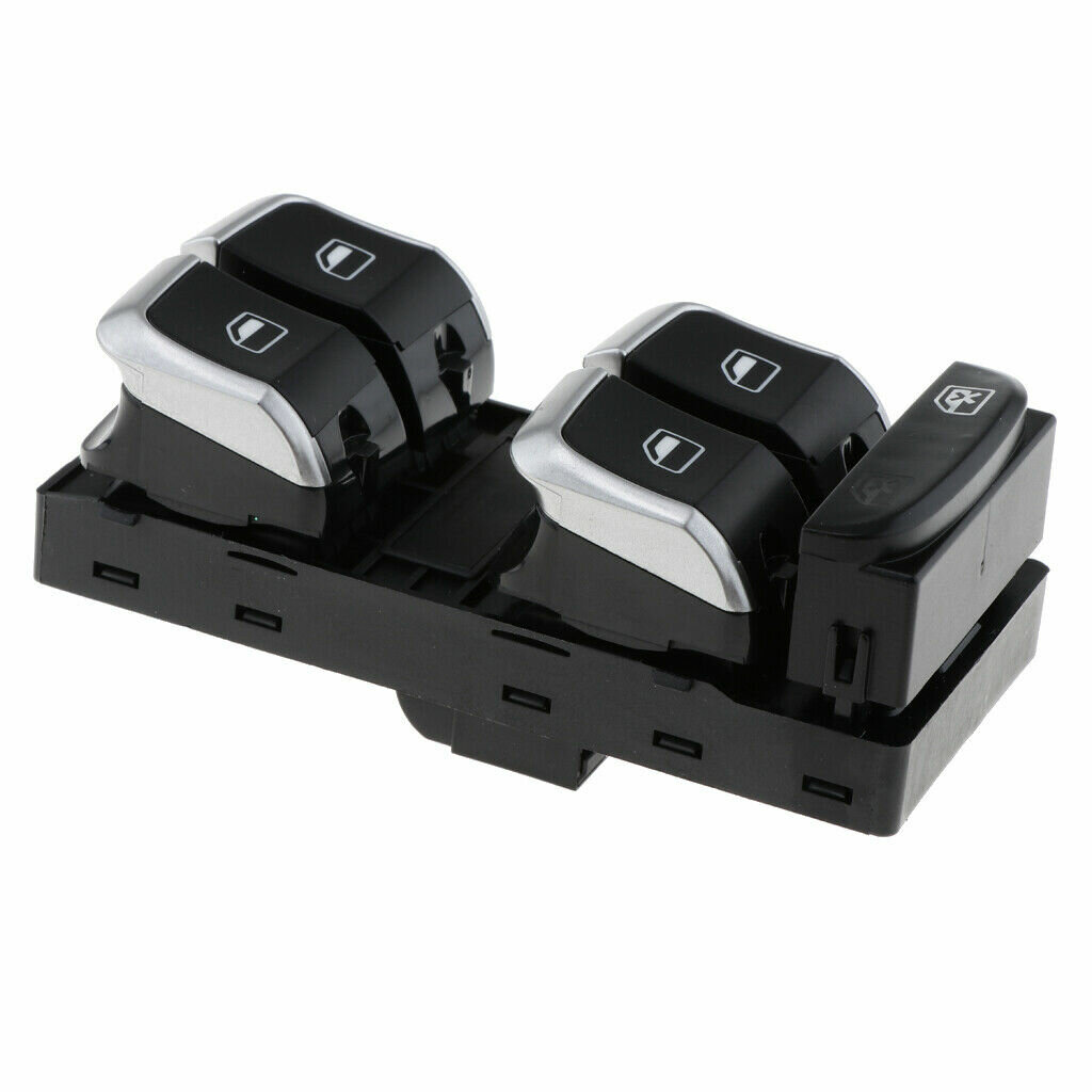 AUDİ A5 2008-2012 CAM AÇMA DÜĞMESİ ÖN DÖRTLÜ KROM - resim 1