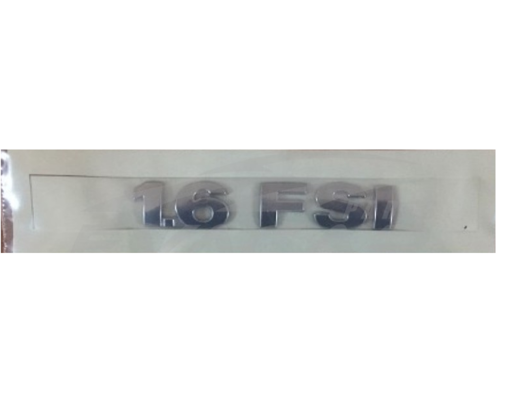 VOLKSWAGEN  1.6 FSİ ARKA BAGAJ YAZISI KROM - resim 1
