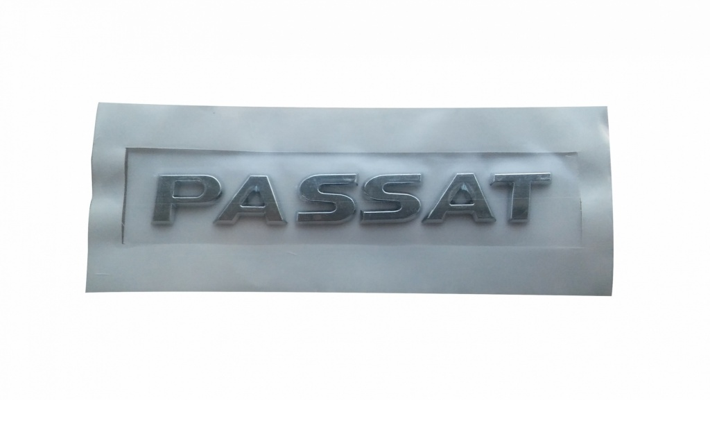 VOLKSWAGEN PASSAT 2010 - 2015 ARKA BAGAJ YAZISI KROM - resim 1