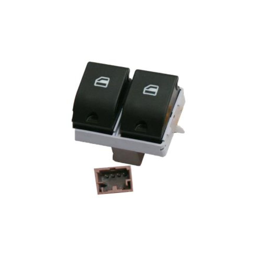 VOLKSWAGEN POLO 2002 - 2010 SOL ON ARKA İKİ CAM ANAHTARI - resim 1