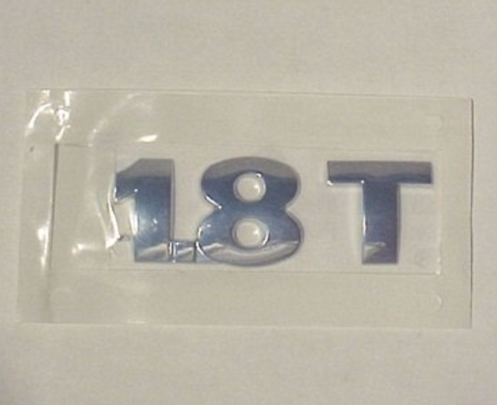VOLKSWAGEN TOURAN 2004 - 2010 1.8T ARKA BAGAJ YAZISI KROM - resim 1